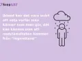 En person står under ett regnigt moln. Texten beskriver hur svårt det kan vara att förstå nedstämdhetens dystymi orsaker.