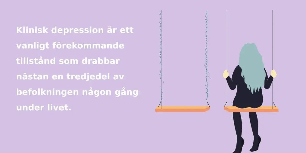 En person med ljusblått hår sitter ensam på en gunga, medan en annan gunga bredvid är tom. Känslan av att känna **less på livet** kan vara överväldigande.