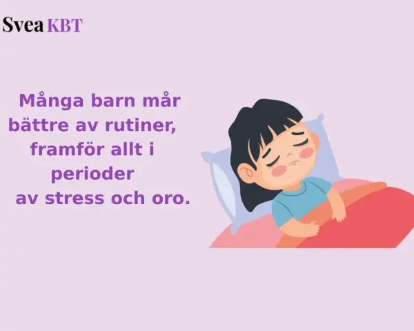 Bilden visar ett barn som ligger i sängen med slutna ögon och ett oroligt uttryck, vilket kan symbolisera social ångest hos barn.