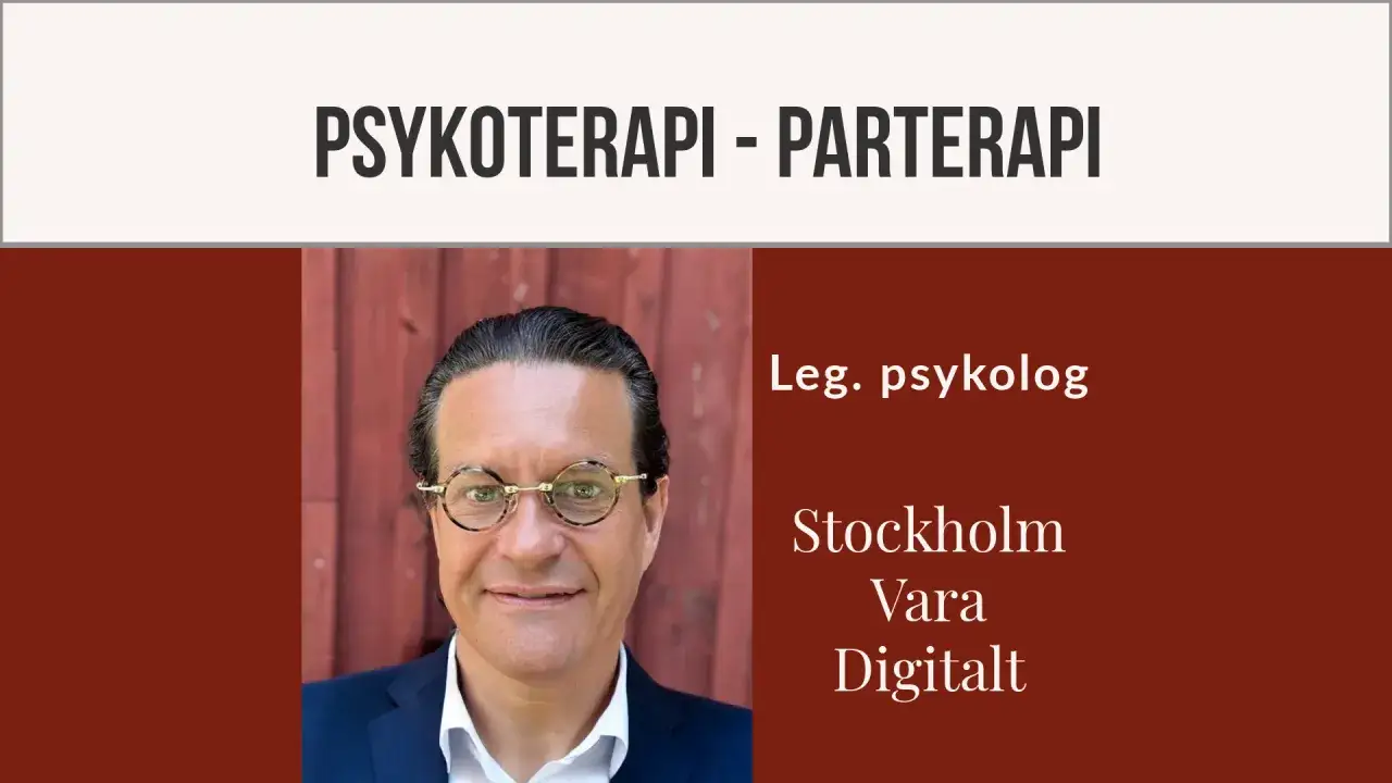 Leg. psykolog erbjuder psykoterapi behandling i Stockholm, både fysiskt och digitalt.